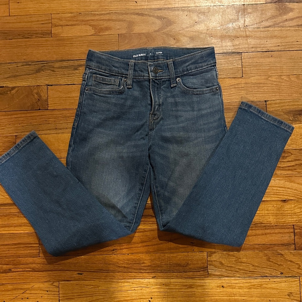 Old Navy Boy’s Classic Straight Leg Jeans - Dark Blue